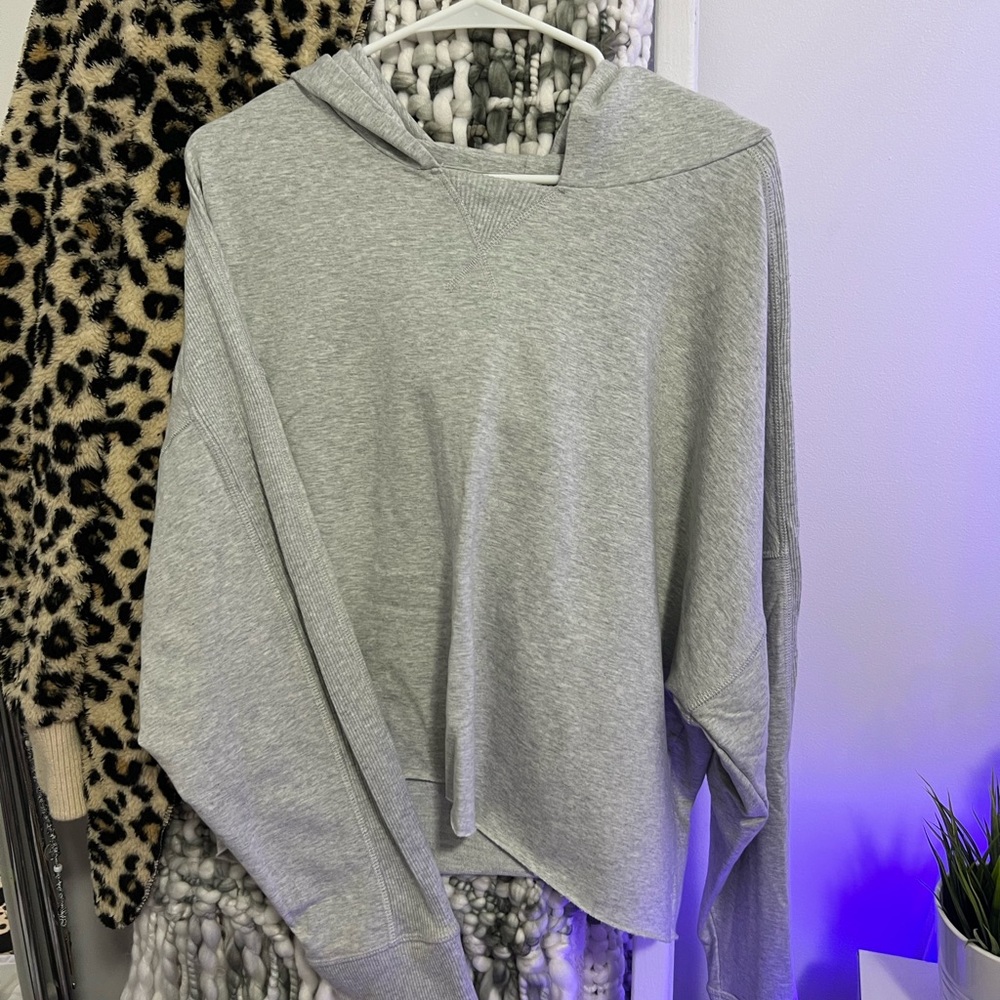 Aerie Offline Oversized Cropped Sweatshirt